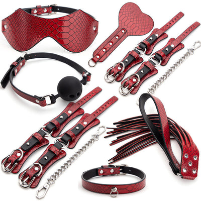 Collar Handcuffs Binding Comfort Set