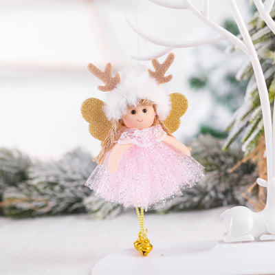 Antler Angel Charm