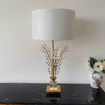 Modern Light Luxury Crystal Table Lamp